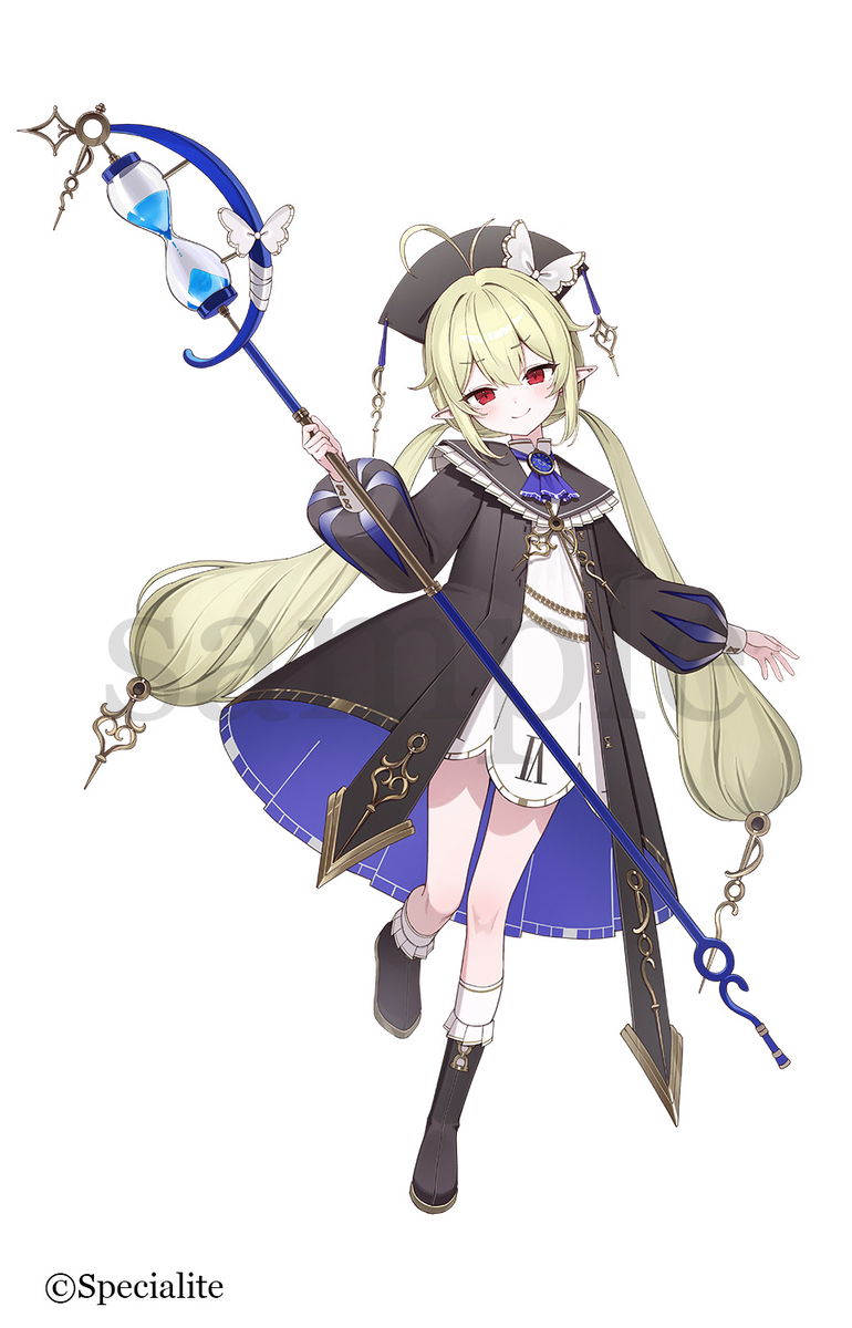 This is a pixiv picture whose title is 【お仕事】ロロ・オリフィス.