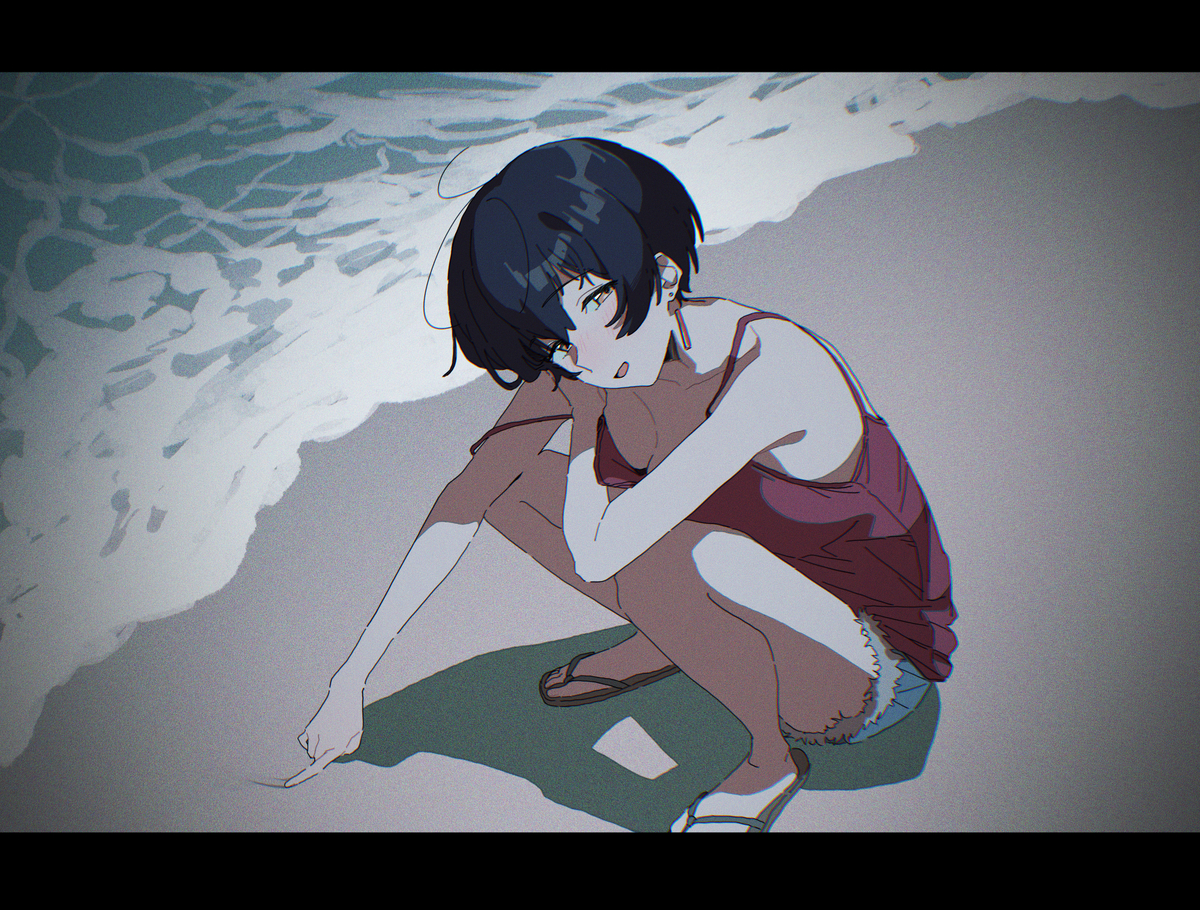 This is a pixiv picture whose title is 無題.
