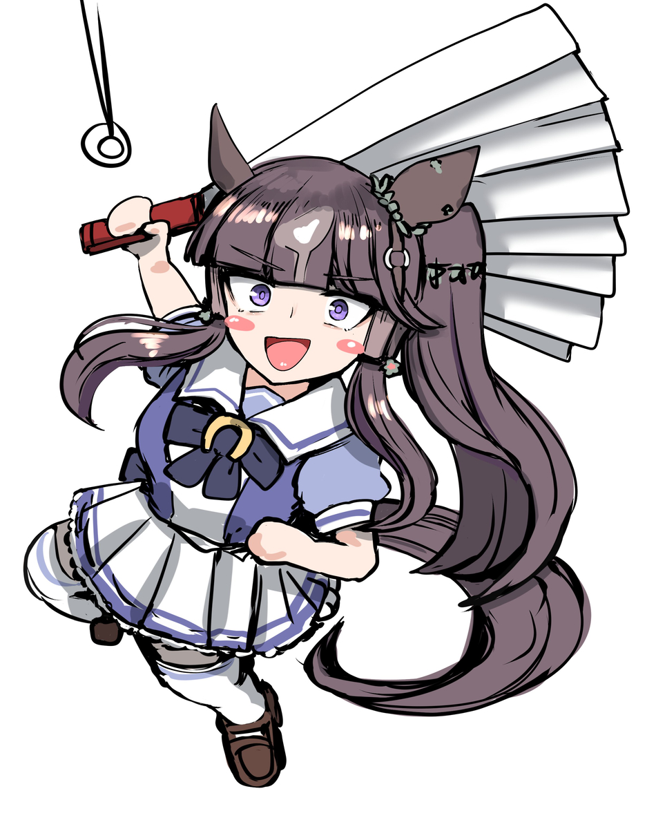 This is a pixiv picture whose title is ラッキーライラック　クソデカハリセンアクキー.