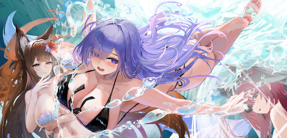 This is a pixiv picture whose title is モガドール(アズールレーン).