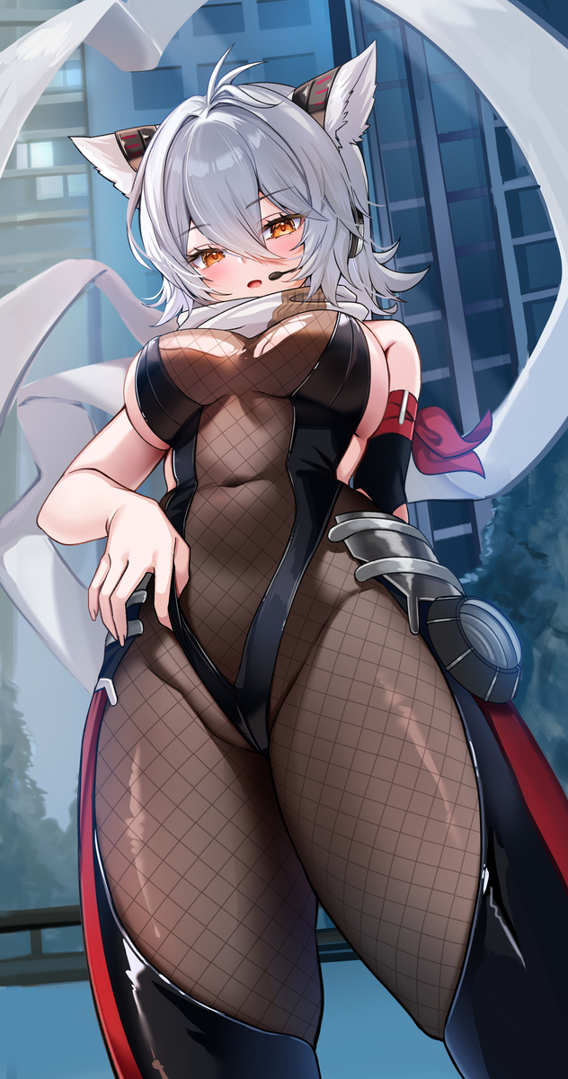 This is a pixiv picture whose title is 摩耶.