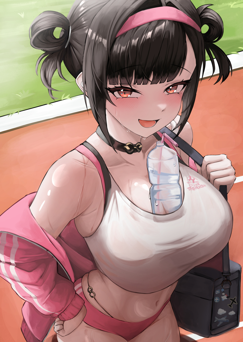 This is a pixiv picture whose title is NIKKE Sora.