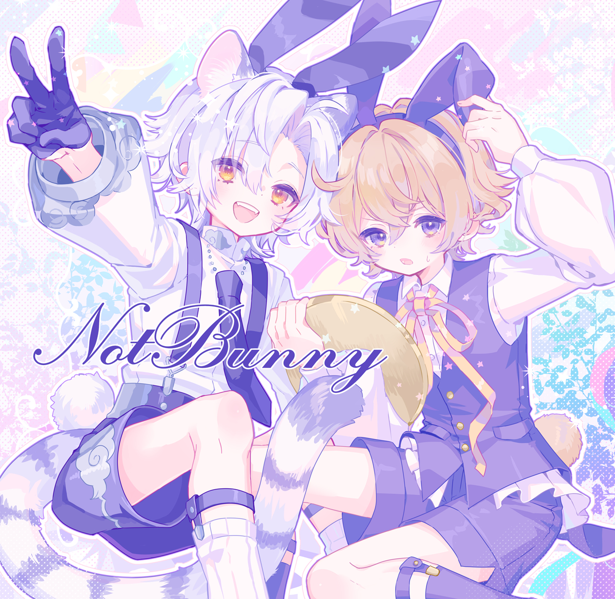 This is a pixiv picture whose title is COMITIA156✦バニーボーイ本.