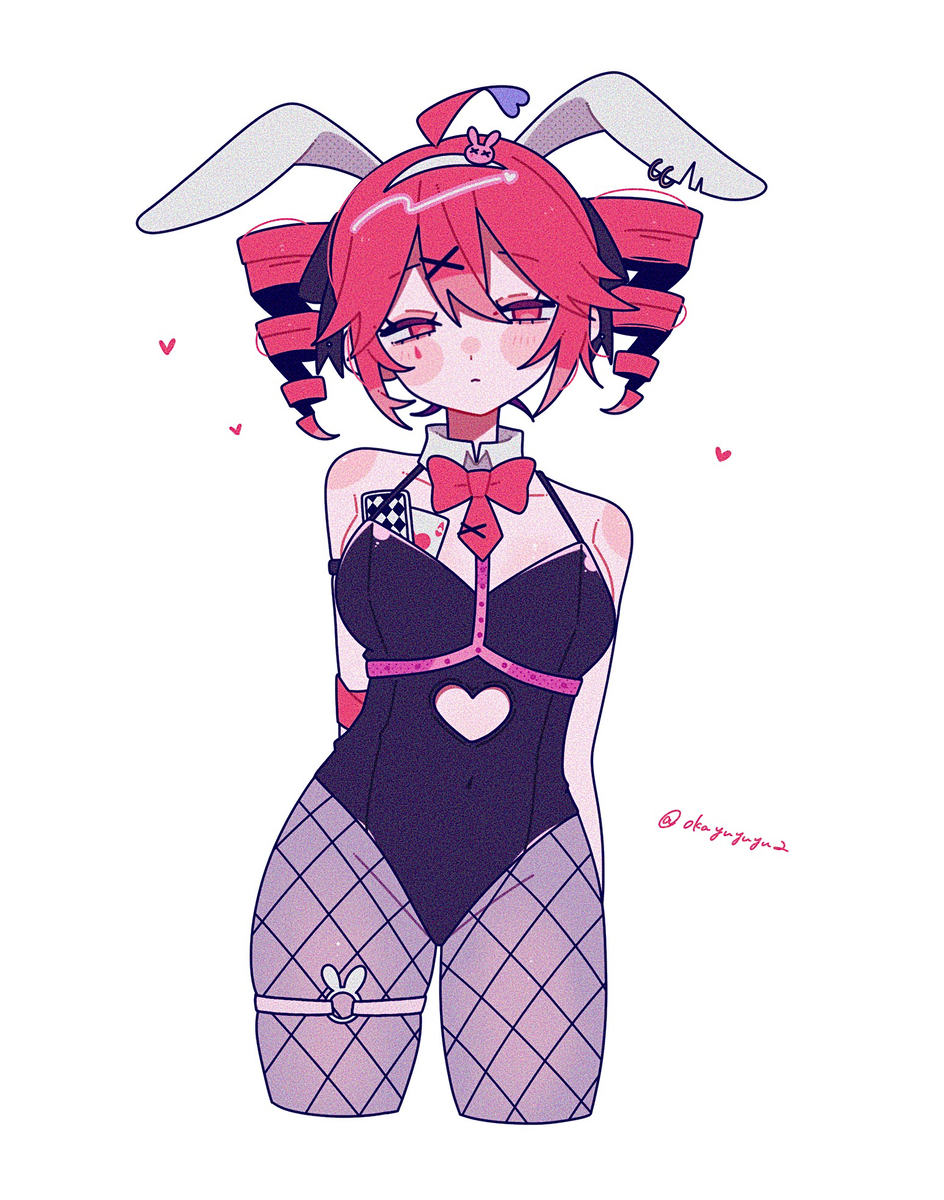 This is a pixiv picture whose title is 🐰🕳.