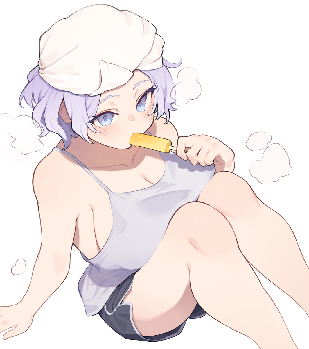 This is a pixiv picture whose title is お風呂上がレティ.