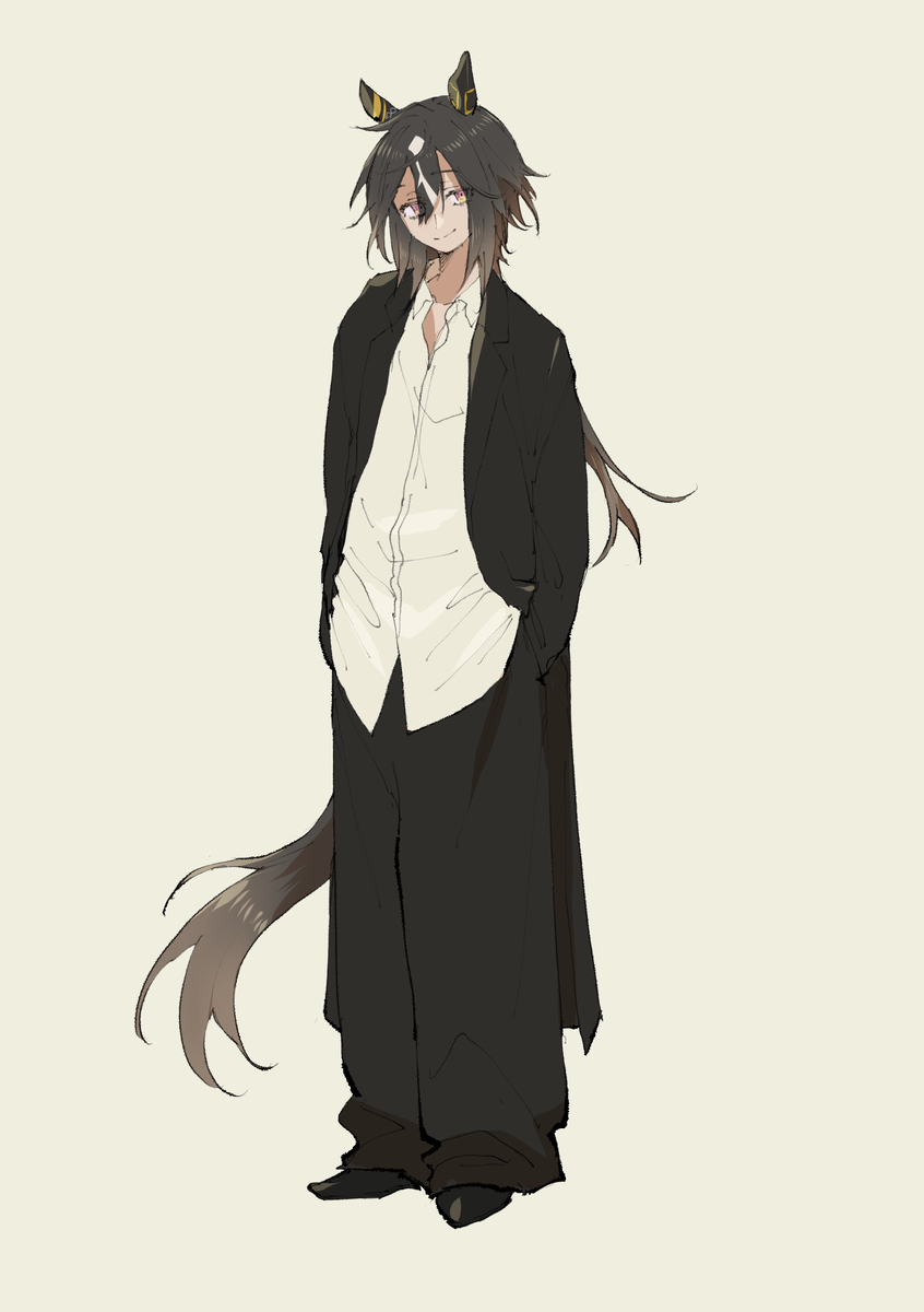 This is a pixiv picture whose title is ウマ.