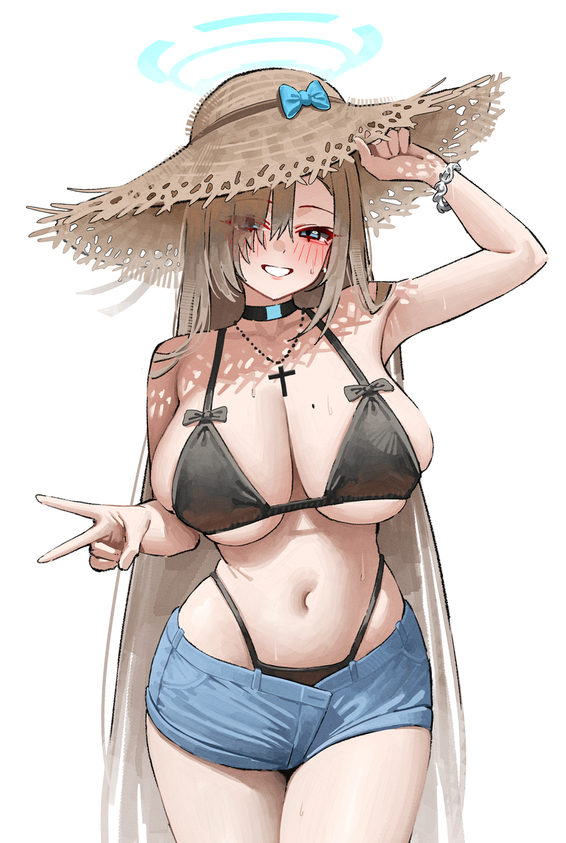 This is a pixiv picture whose title is 一之瀬アスナ.