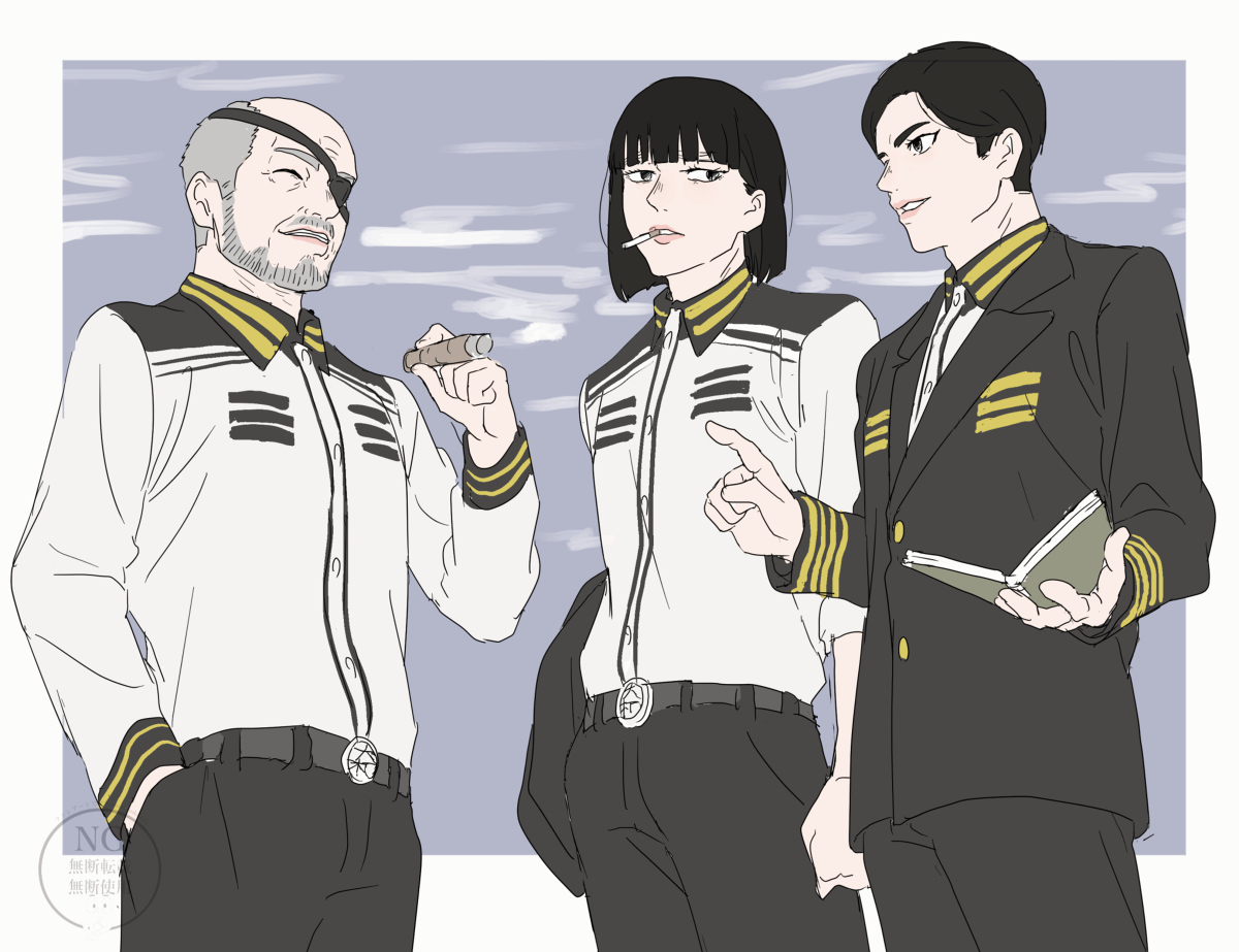 This is a pixiv picture whose title is 日本三國まとめ.