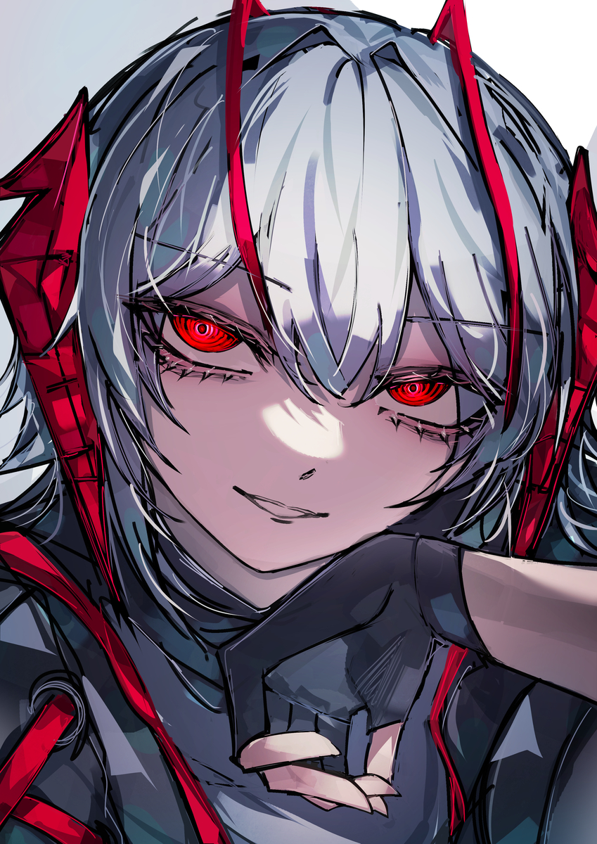 This is a pixiv picture whose title is W.