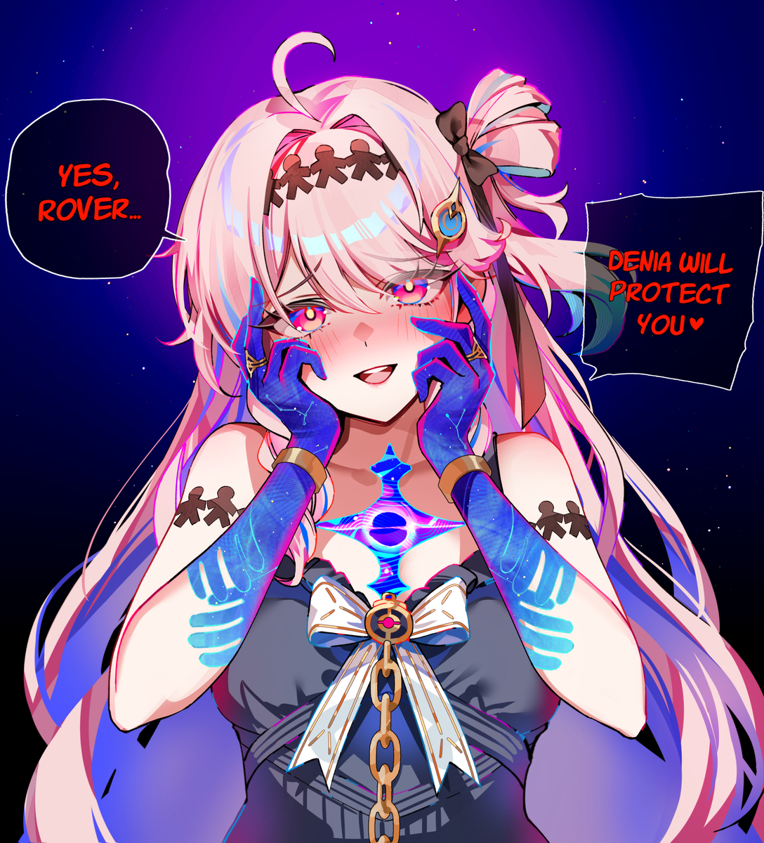 This is a pixiv picture whose title is Denia.