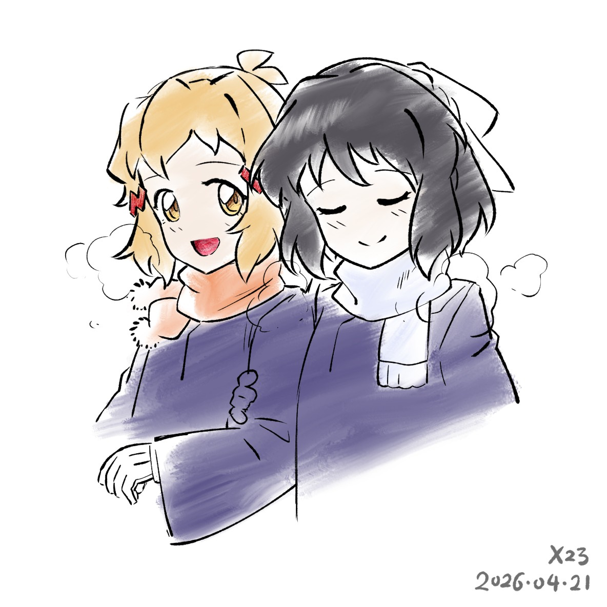 This is a pixiv picture whose title is HBMK Log.