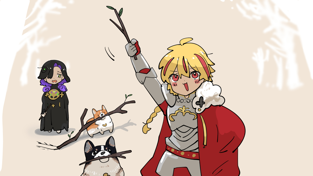 This is a pixiv picture whose title is 冒険の時間.
