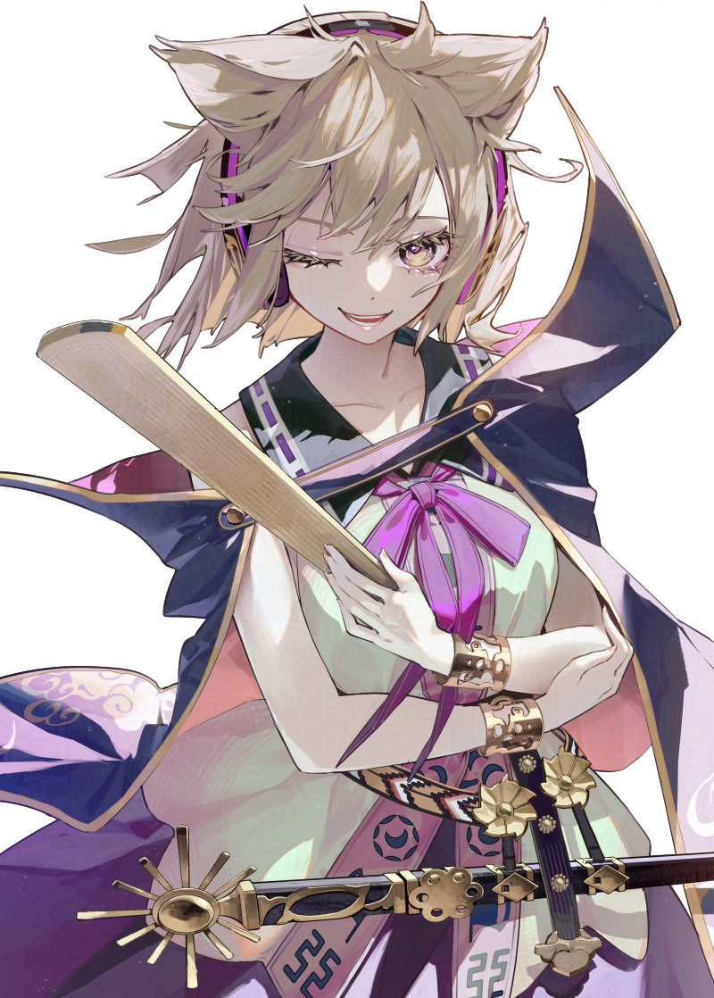 This is a pixiv picture whose title is 聖徳道士 神子　『ヴァイスシュヴァルツ 東方Project』.