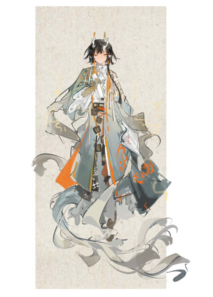 This is a pixiv picture whose title is 颉.