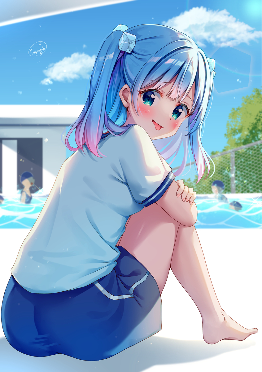This is a pixiv picture whose title is 一緒にサボっちゃったね.