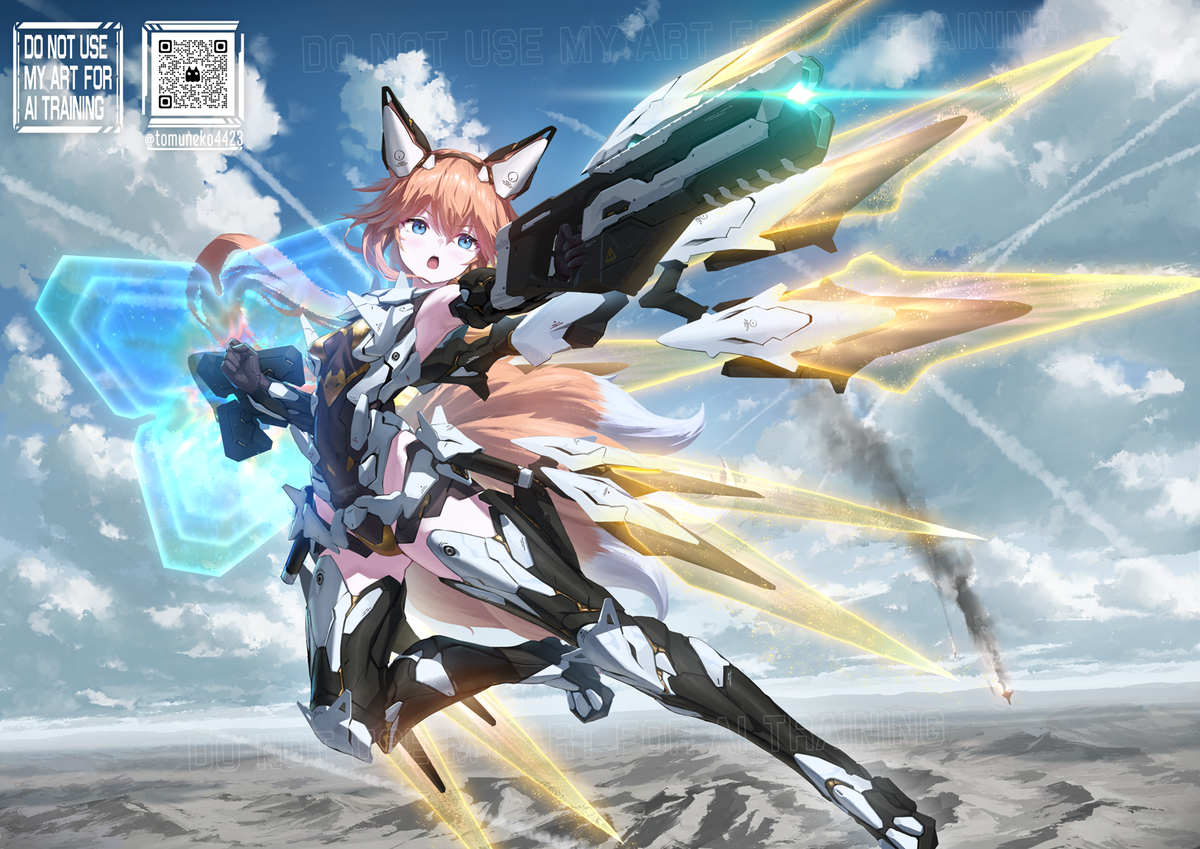 This is a pixiv picture whose title is QB-09 ”Tammy-Monet”.