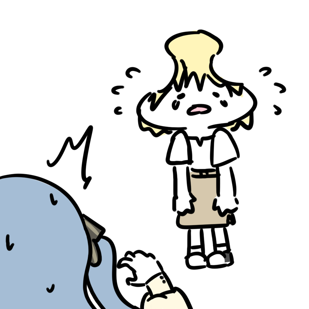 This is a pixiv picture whose title is 防夾機制沒起作用.