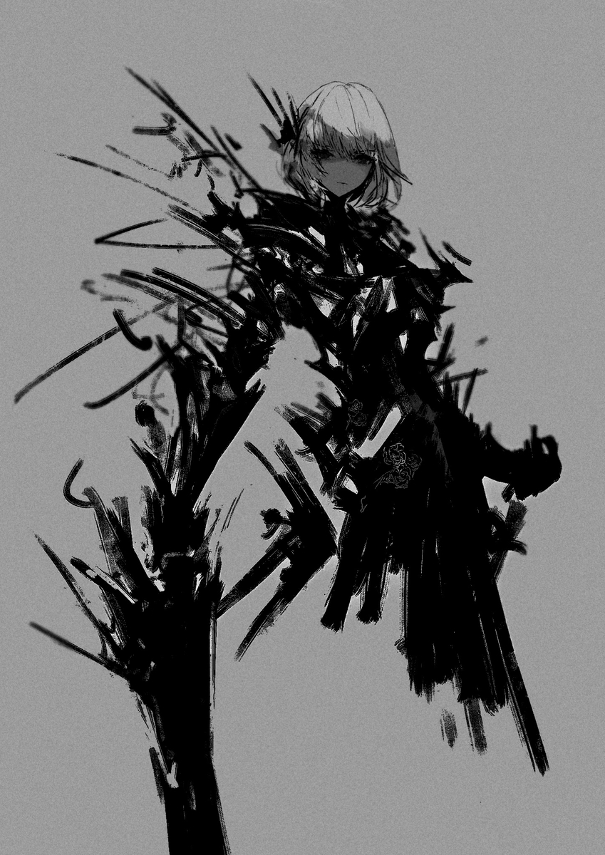 This is a pixiv picture whose title is Blade or....