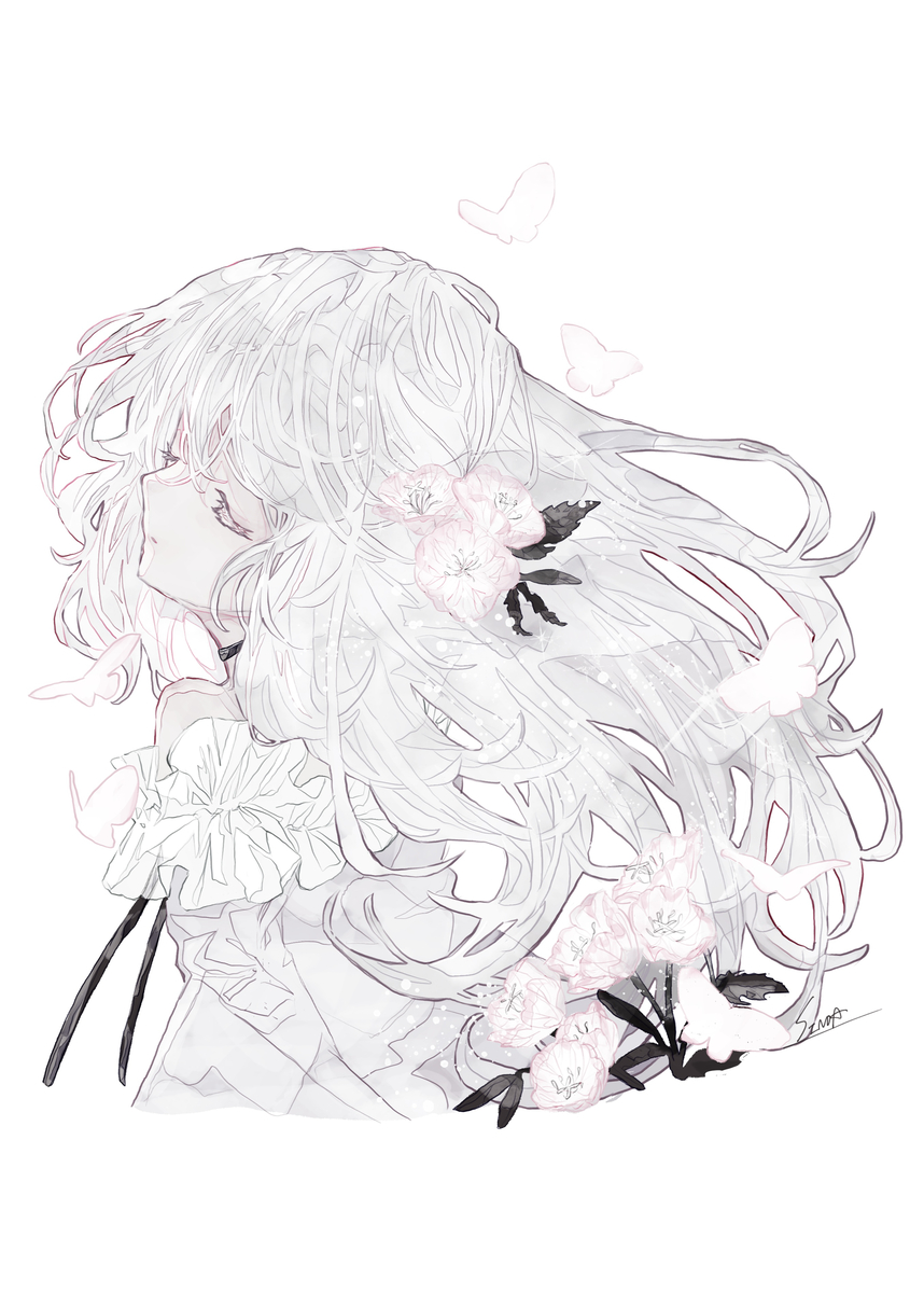 This is a pixiv picture whose title is 無題.