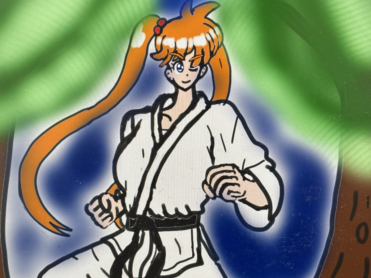 This is a pixiv picture whose title is 修行中の郷子✨🥋✨.