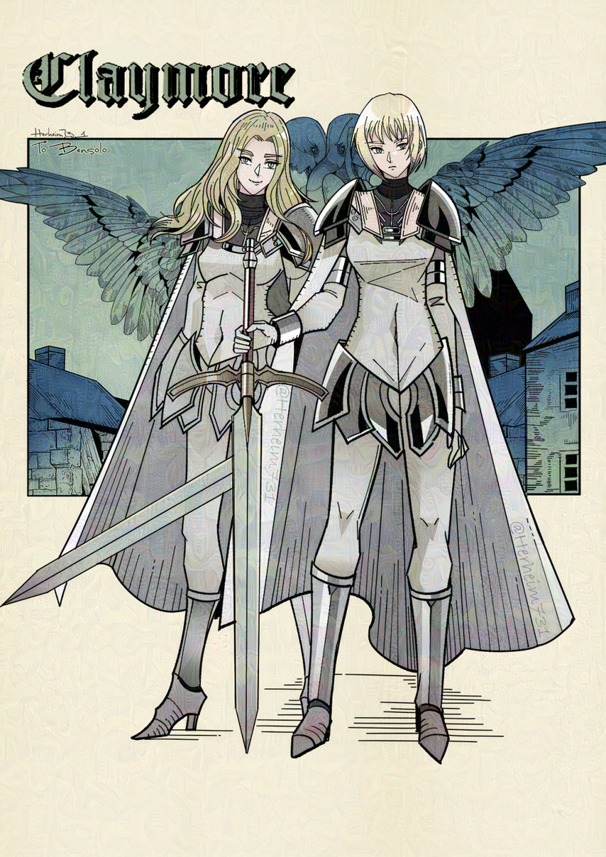 This is a pixiv picture whose title is Claymore.