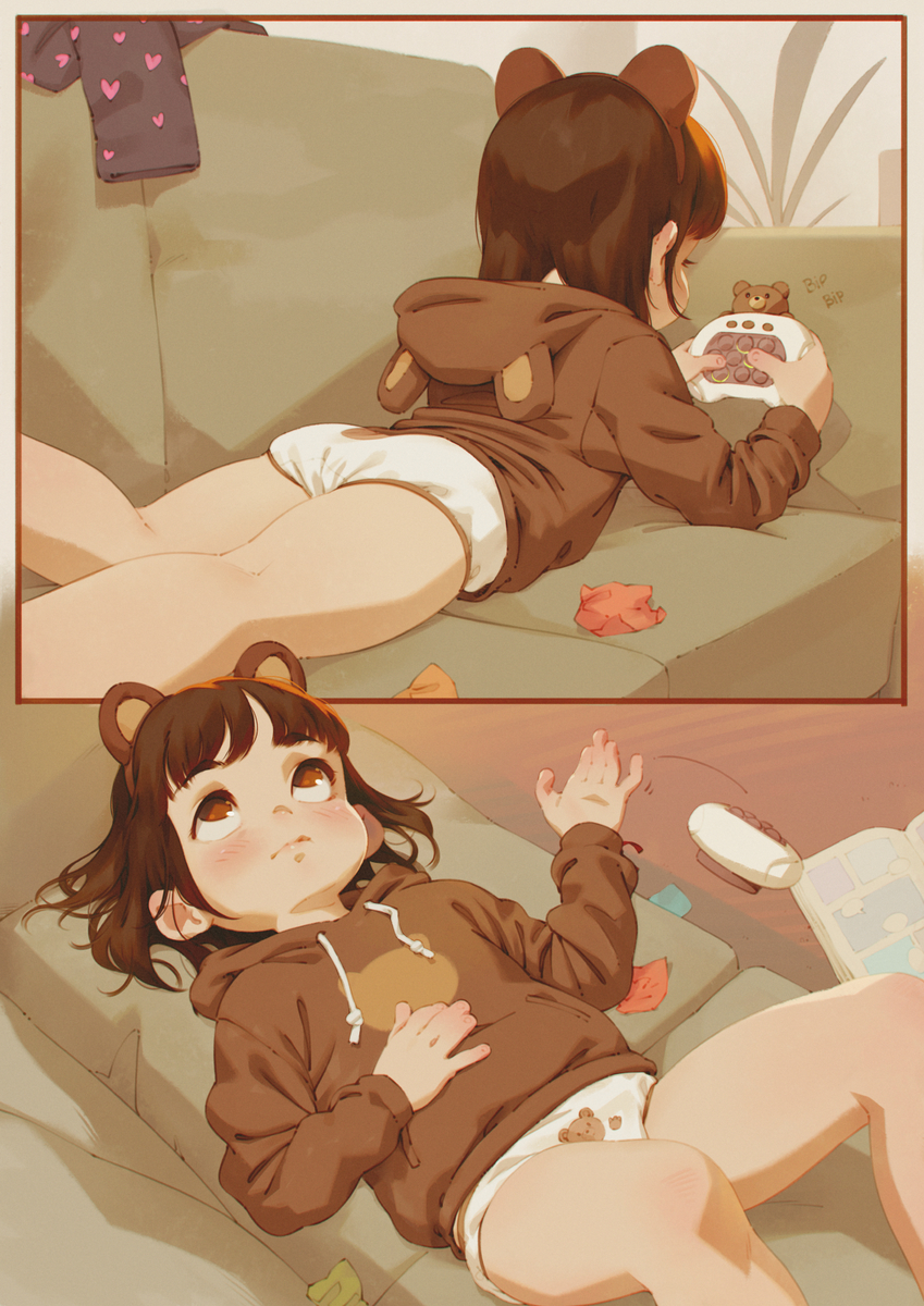 This is a pixiv picture whose title is New Toy.