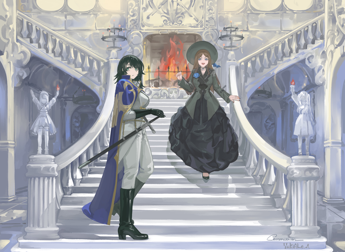This is a pixiv picture whose title is Yes, my highness.