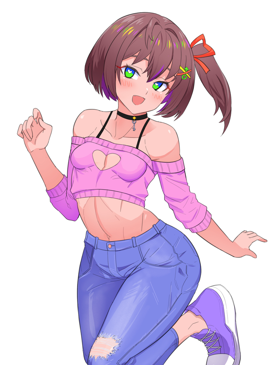 This is a pixiv picture whose title is ナホくん普段着.