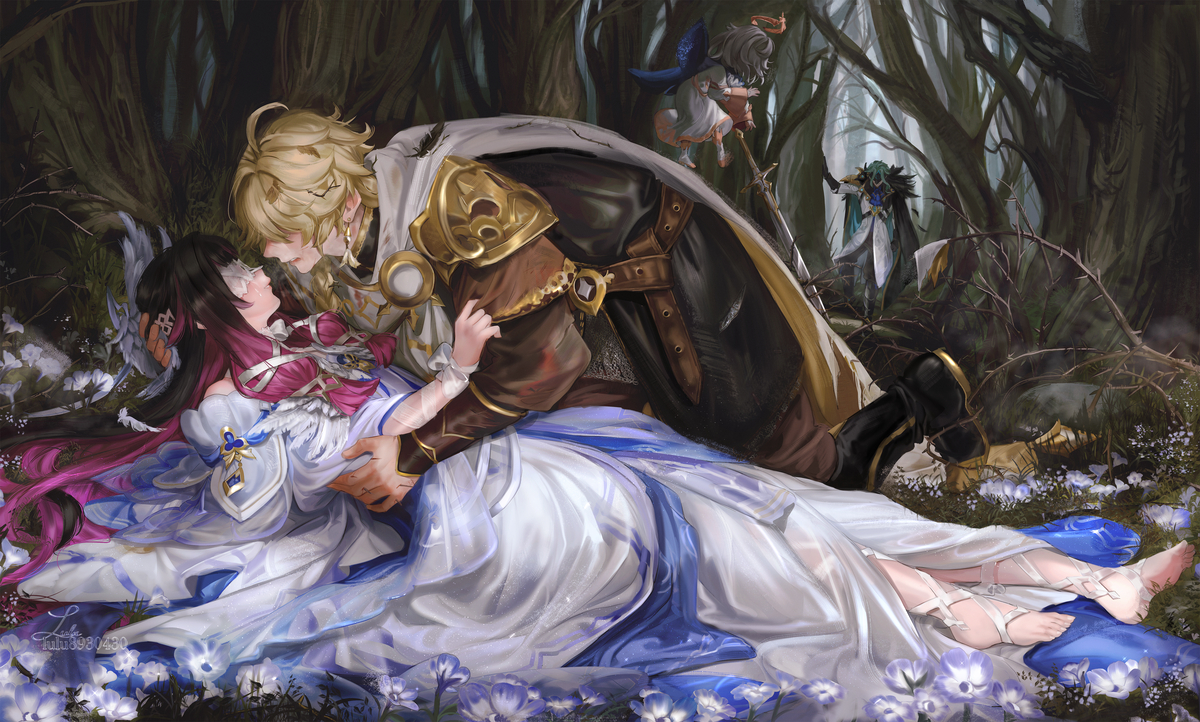 This is a pixiv picture whose title is 構わないで.
