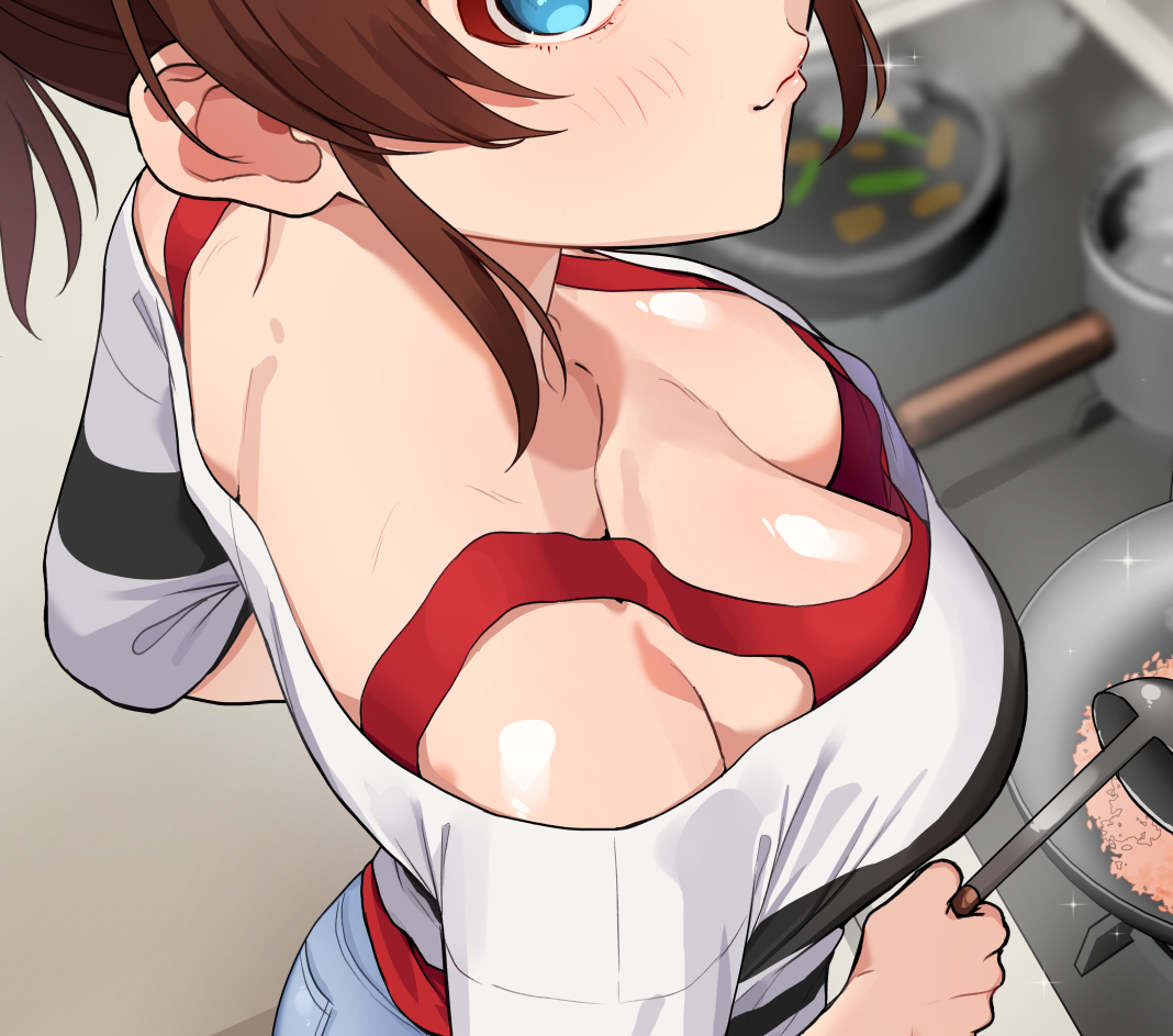 This is a pixiv picture whose title is キッチン.