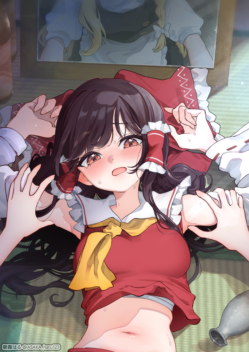 This is a pixiv picture whose title is えっ.
