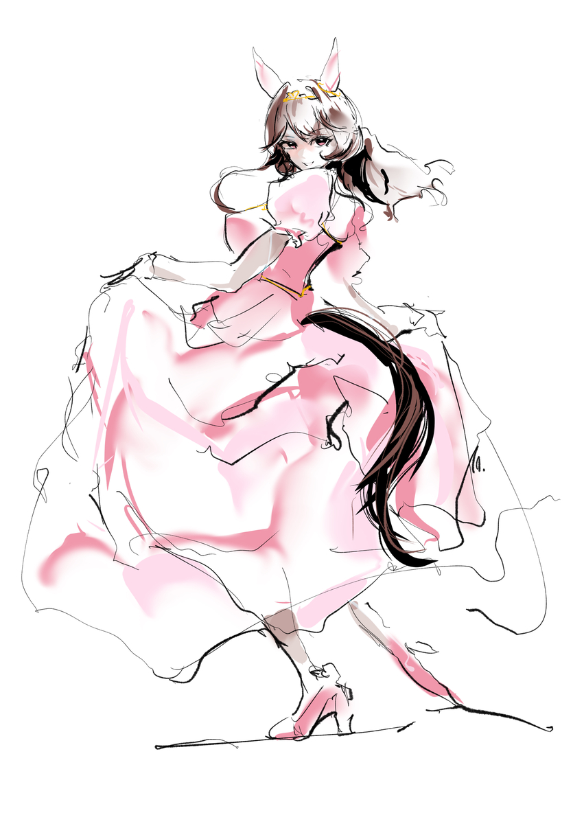 This is a pixiv picture whose title is La dama perfetta.