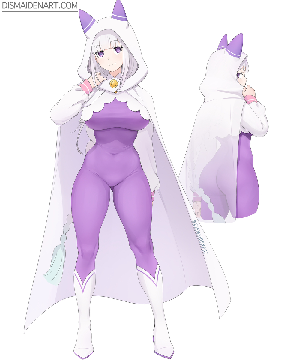 This is a pixiv picture whose title is Emilia from Re:Zero!.