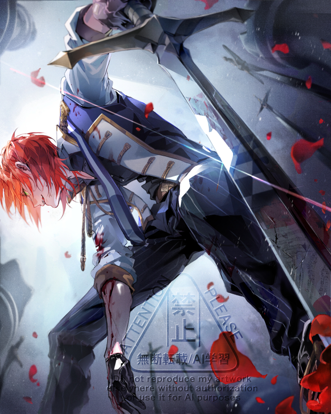 This is a pixiv picture whose title is 👑.