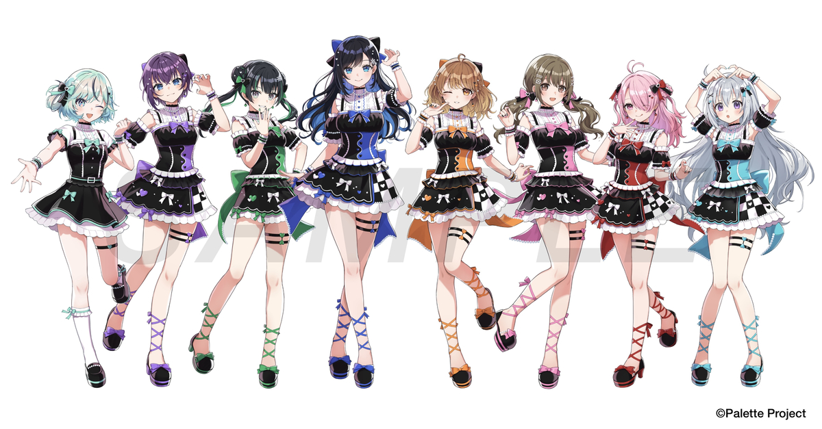 This is a pixiv picture whose title is Palette Project 感謝祭2026KV.