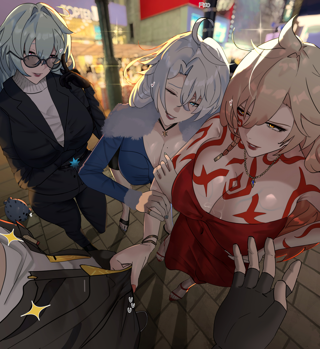 This is a pixiv picture whose title is Impressing the huzz.