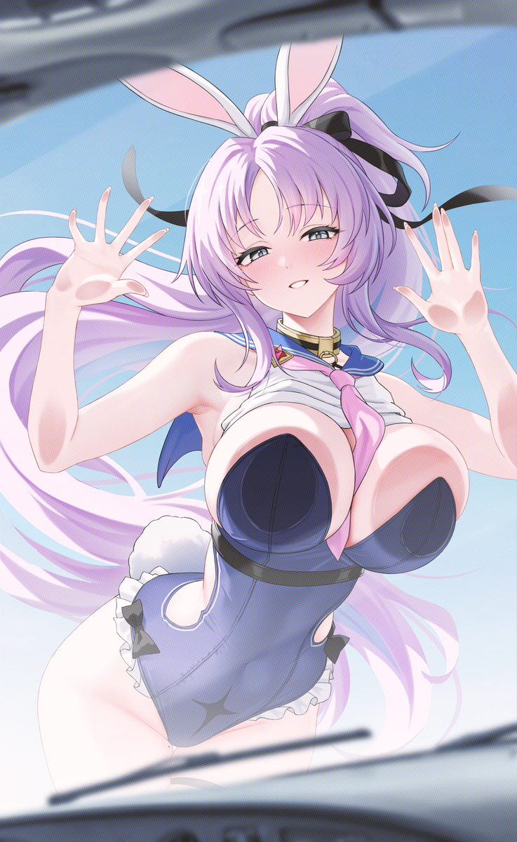 This is a pixiv picture whose title is さっきからずっと私を見つめていたから🐰.