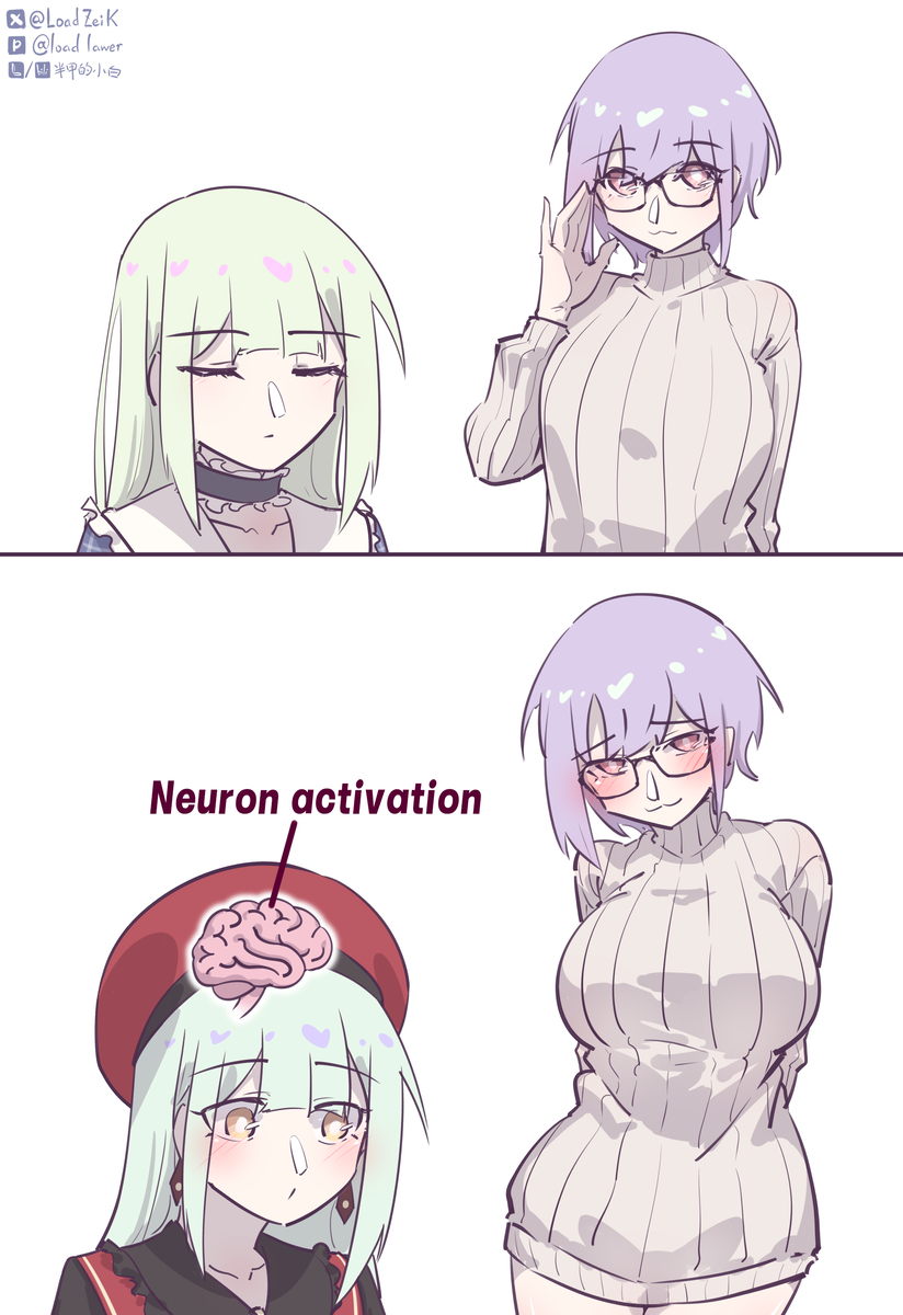 This is a pixiv picture whose title is Neuron activation.