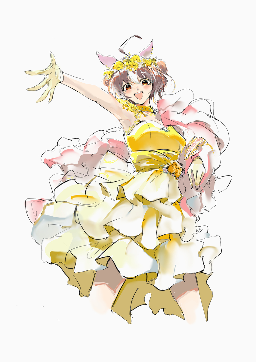This is a pixiv picture whose title is スマイル・エバーアフター.