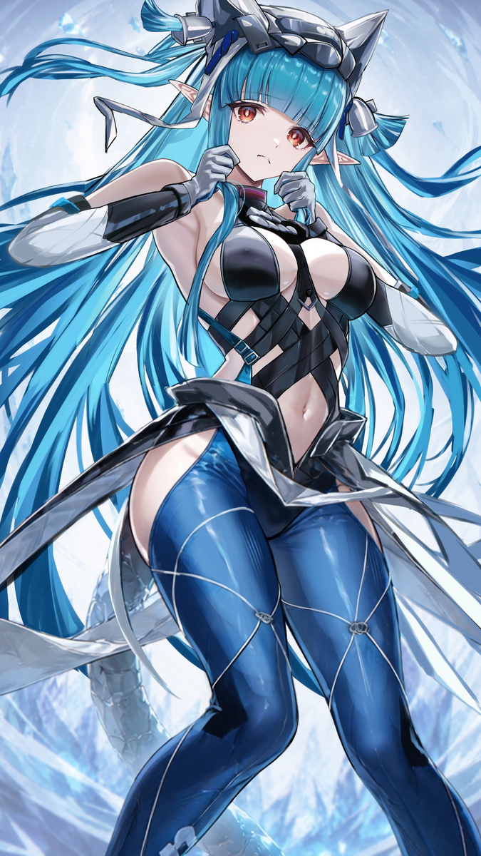 This is a pixiv picture whose title is ラストライト(エンドフィールド).