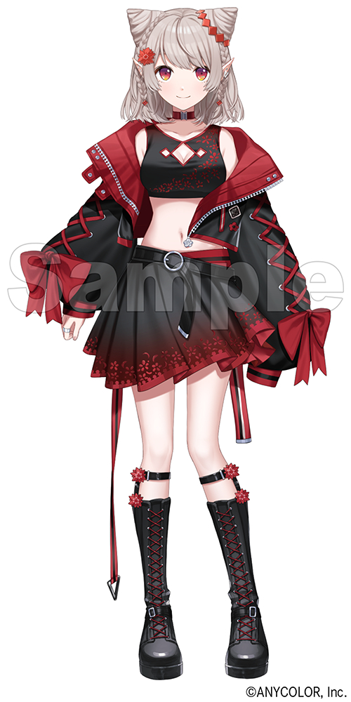 This is a pixiv picture whose title is にじさんじ所属/える様新衣装.