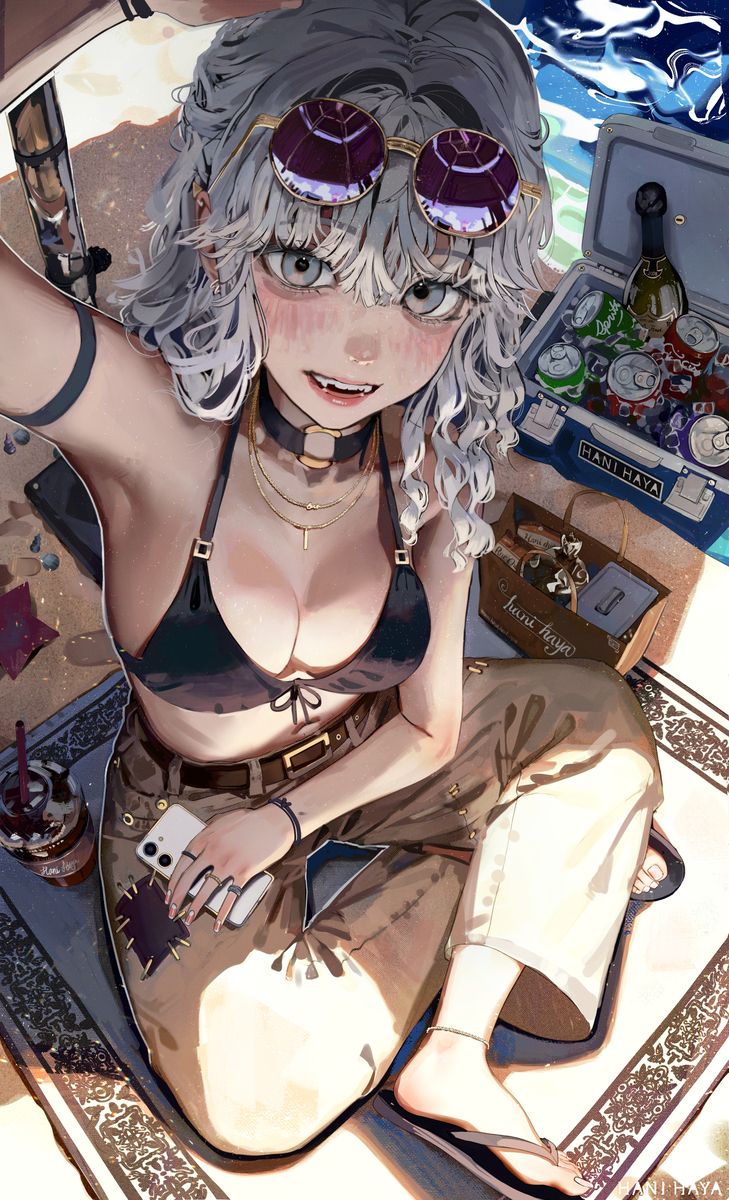 This is a pixiv picture whose title is Summer wave.