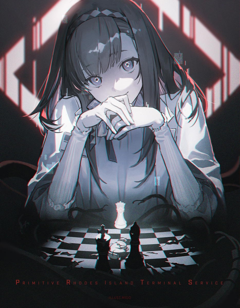 This is a pixiv picture whose title is PRTS.