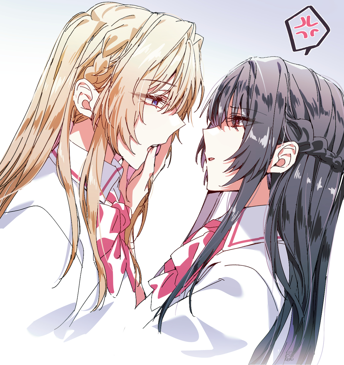 This is a pixiv picture whose title is ビジネス関係のまいさつ.