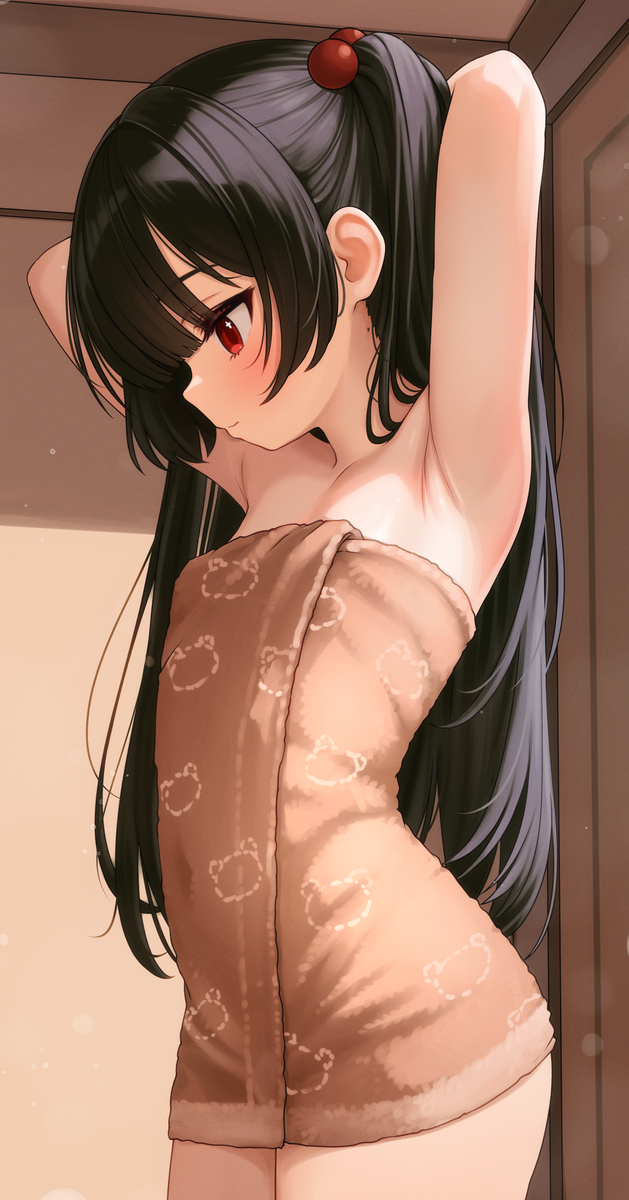 This is a pixiv picture whose title is Lulla after shower 2.
