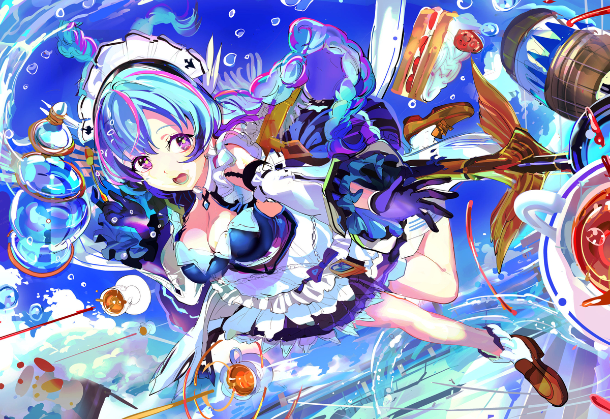 This is a pixiv picture whose title is 出撃フィービー.