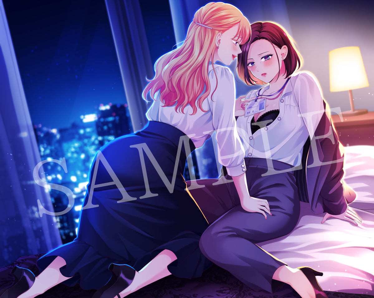 This is a pixiv picture whose title is 【販売開始】愛カラ×ウェブポンコラボ第2弾.