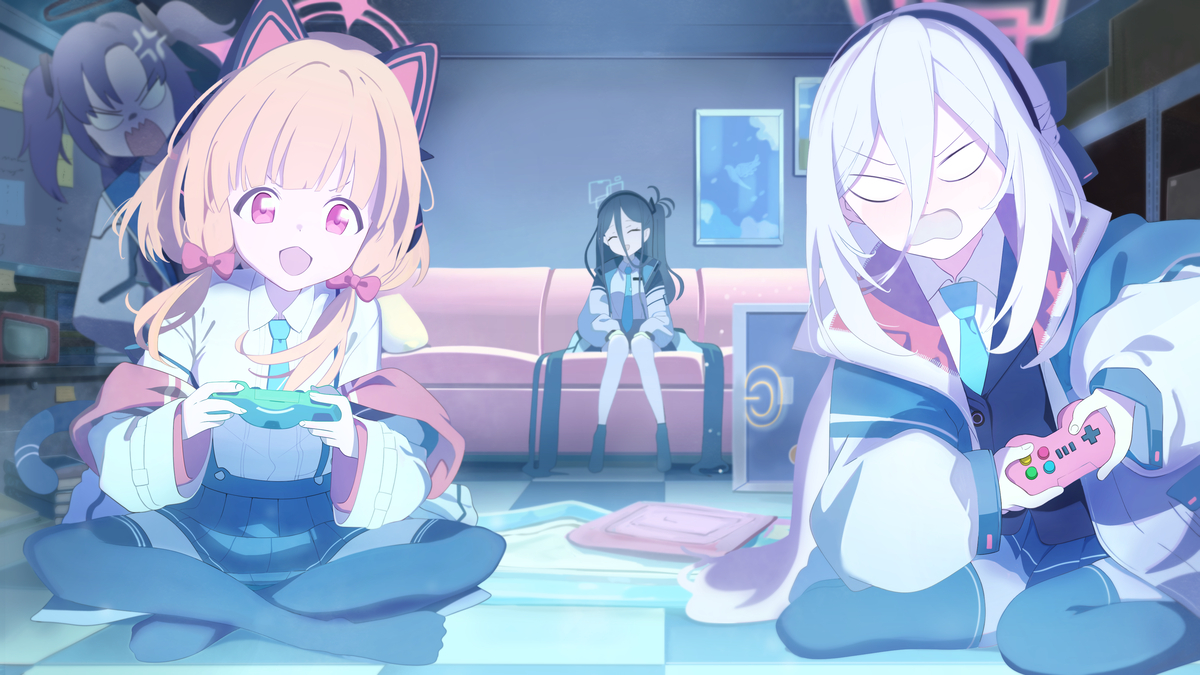 This is a pixiv picture whose title is モモイには負けません！.