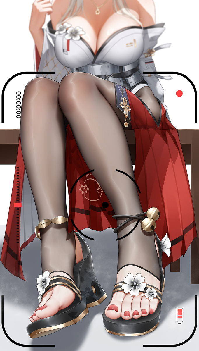 This is a pixiv picture whose title is 绯雪.