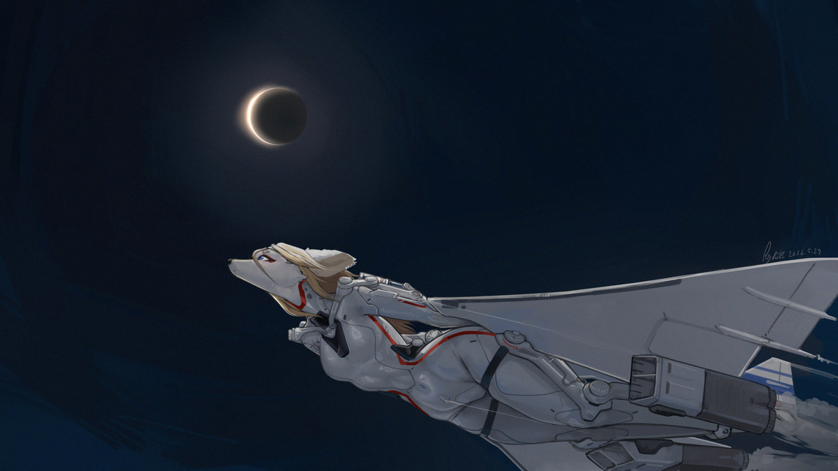 This is a pixiv picture whose title is 协和逐日.